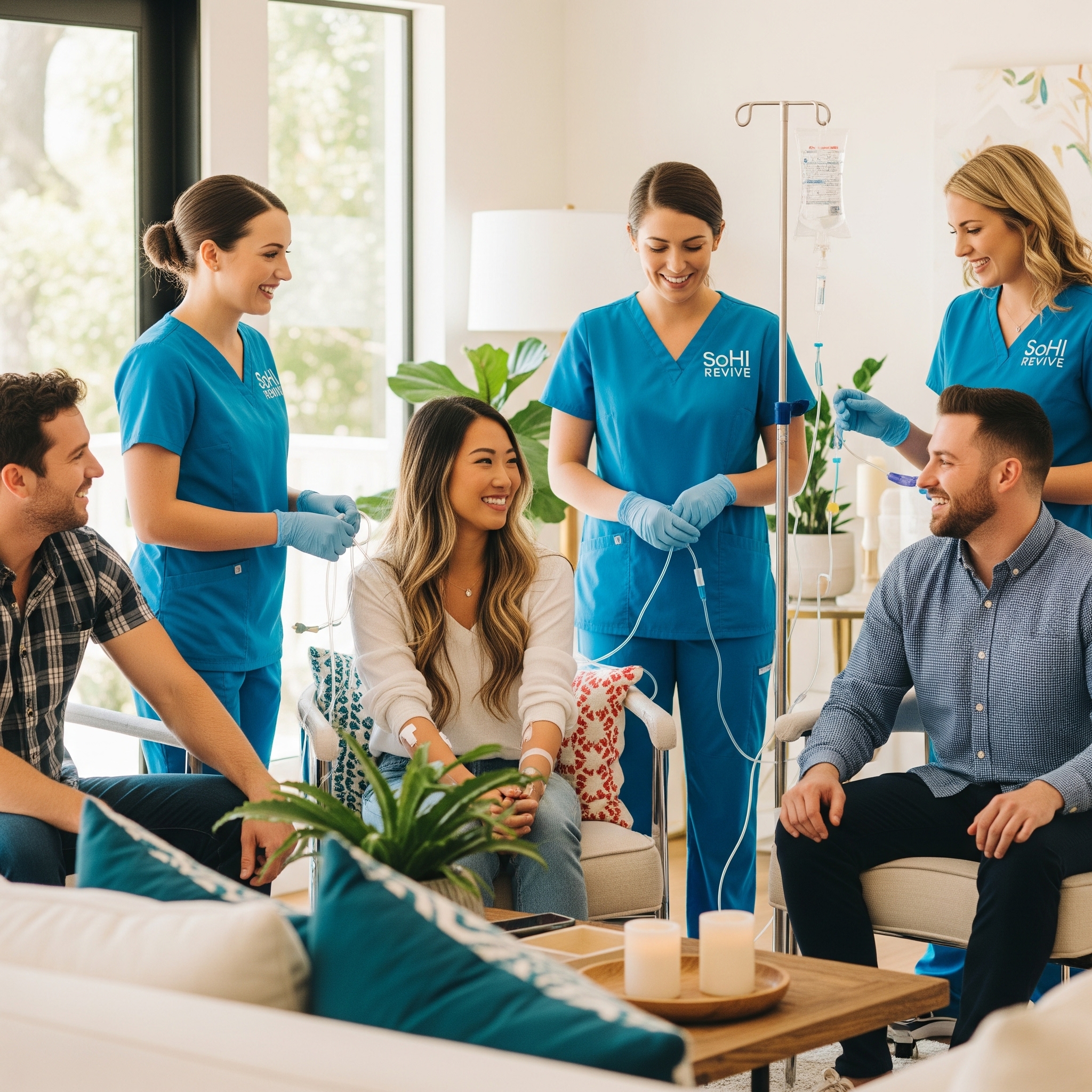 SoHi Revive delivers premium mobile IV therapy to Valrico, FL. Get hydration, energy boosts, and immunity support at home from licensed professionals. Now available throughout Valrico!